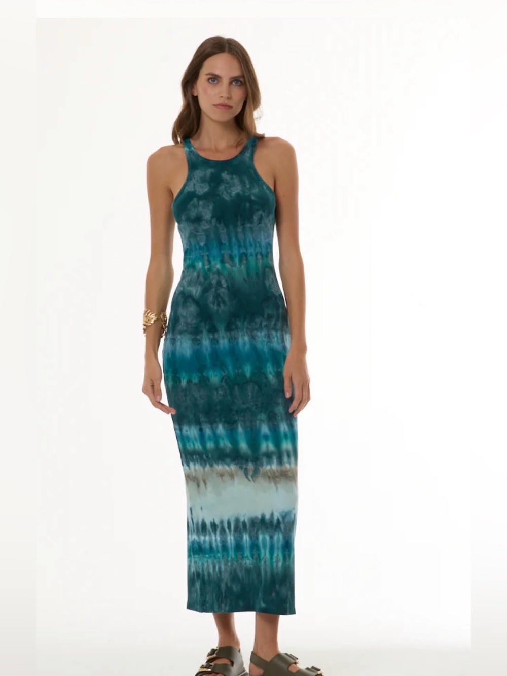 Brand New Never Been worn YFB Iggy Maxi in Turquoise Terra Wash